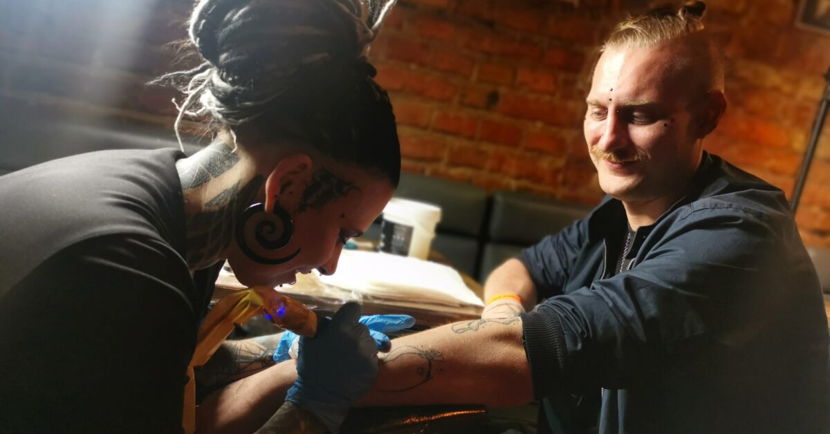 Hardcore Tattoo auf der Gastro Party [FOTOS]